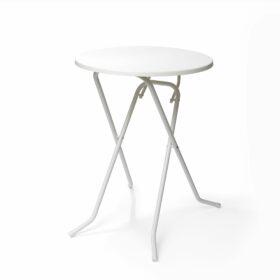 Amsterdam Standing Table - White Ø80