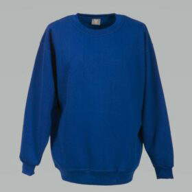 Sweat-Shirt, unisex, royalblau, M