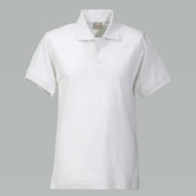 Polo-Shirt, unisex, weiß, L