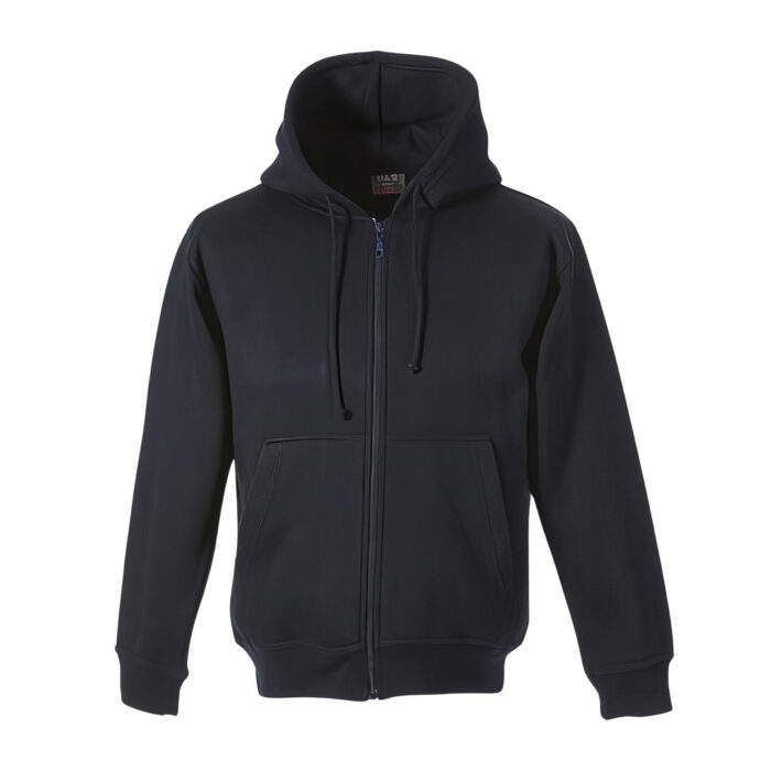 Kapuzen-Sweater Unisex Marineblau (S-XL)