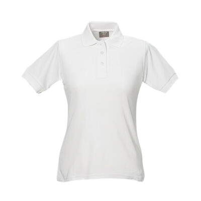 Polo-Shirt Kurzarm Damen Weiß (S-L)