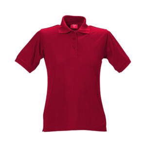 Polo-Shirt kurzarm Damen Bordeaux (S-L)