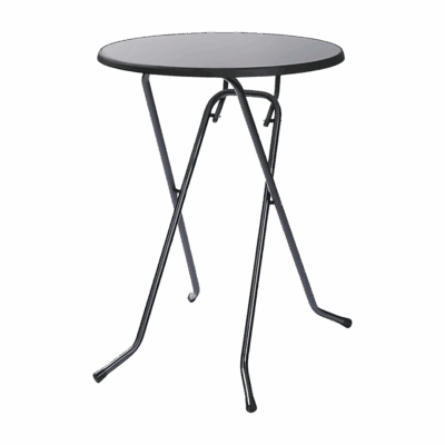 Stehtisch Amsterdam 80 cm Schwarz
