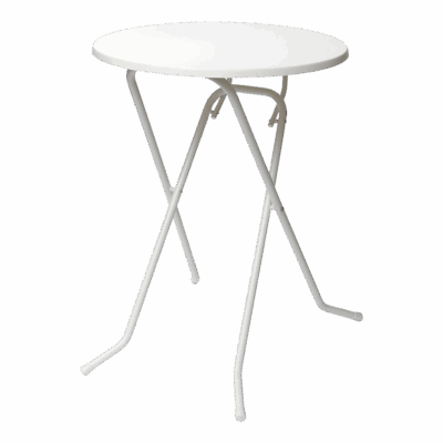 Stehtisch Amsterdam 80 cm Weiß