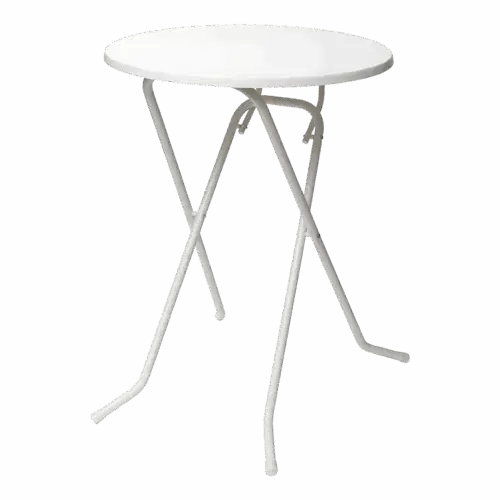 Stehtisch Amsterdam 80 cm Weiß