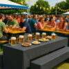 bierzeltgarniturhussen-set anthrazit