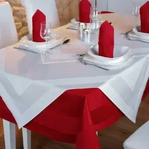 gastro Mitteldecke bordeaux