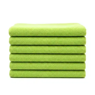 Gläserpoliertuch grün