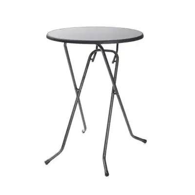 klappbar stehtisch schwarz