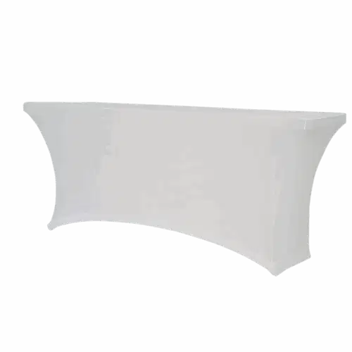 Banketttischhusse Frankfurt Weiß (4 Größen)