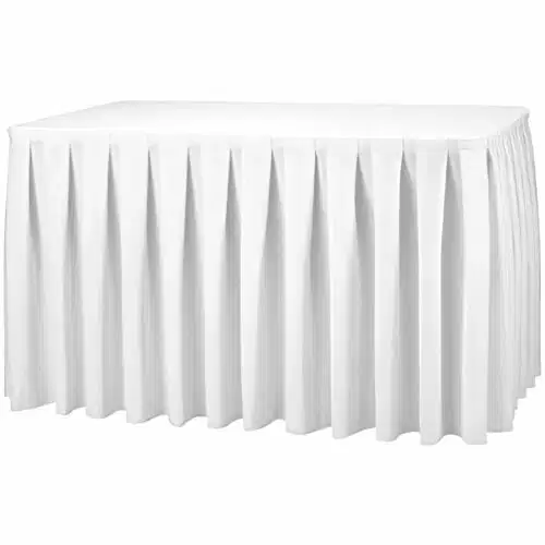 Skirting Kellerfalte Weiß B1 (4 Größen) – Bild 1