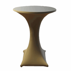 Stehtischhusse Braun