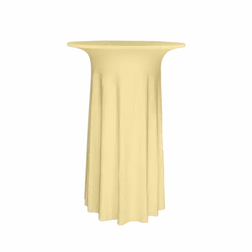 Stehtischhusse Luxor Deluxe Creme