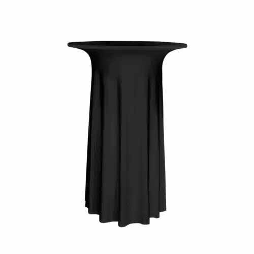 Stehtischhusse Schwarz B1