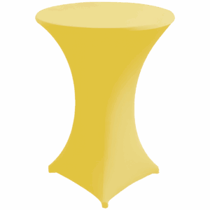 Stehtischhussen Gelb