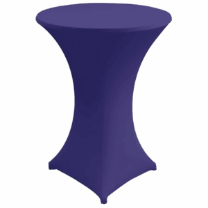 Stehtischhusse Stretch Zürich Lila (3 Größen)