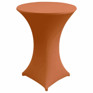 Stehtischhusse Stretch Orange