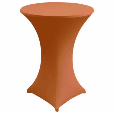 Stehtischhusse Stretch Orange