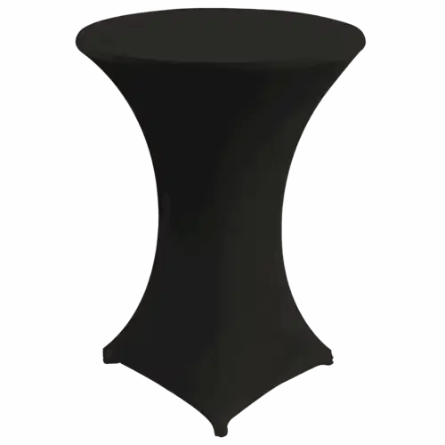 Stehtischhusse Schwarz
