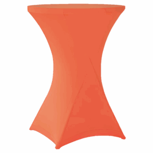 Stehtischhusse Stuttgart Orange