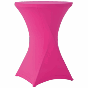 Stehtischhusse Stuttgart Rosa