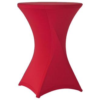Stehtischhusse 60,70,80 cm Rot Stuttgart