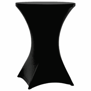 Stehtischhusse Stuttgart Schwarz B1