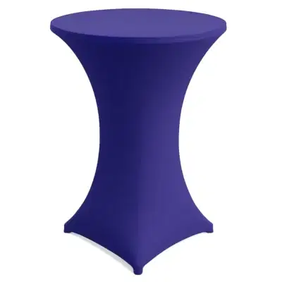 Stehtischhusse60 - 80 cm Lila