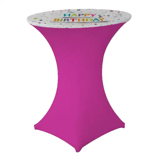 Stretchhaube Geburtstag Motiv 70-75 cm