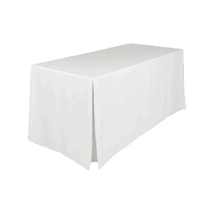 Tischhusse Weiß