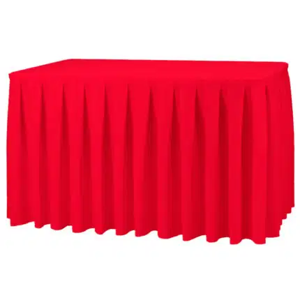 Excellent Skirting Kellerfalte Rot