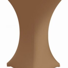Stehtischhusse Stretch Ø60 karamell