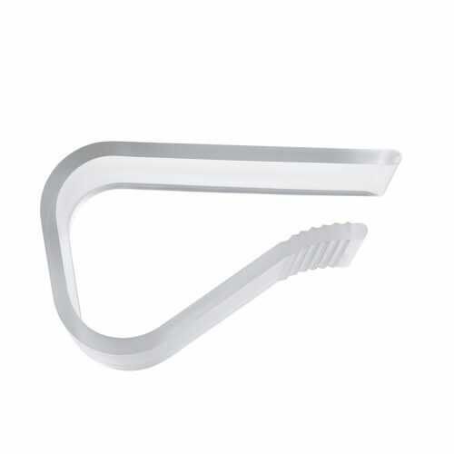 Set aus 25 transparenten Tisch- und Skirting-Clips mit Klettband