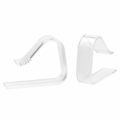Tisch- und Skirtingklammern mit Klettband