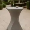 stehtischhusse 80 cm grau