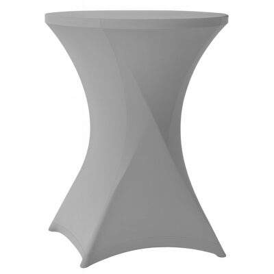 Stehtischhusse 80 cm Grau