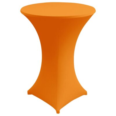 Stehtischhusse 80 cm Stretch Orange