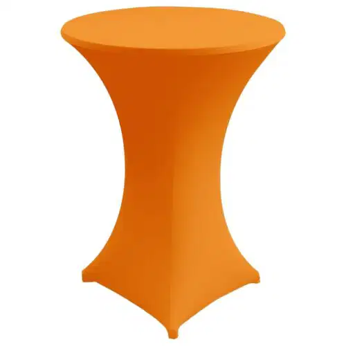 Stehtischhusse 80 cm Stretch Orange