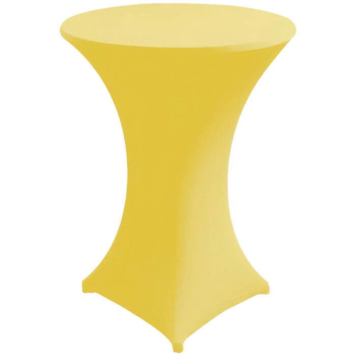 Stehtischhusse Stretch Zürich Gelb B1