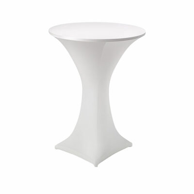 stehtischhusse b1 80 cm weiss