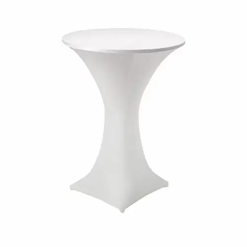 stehtischhusse b1 80 cm weiss