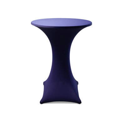 Stehtischhusse 60 - 80 cm Blau