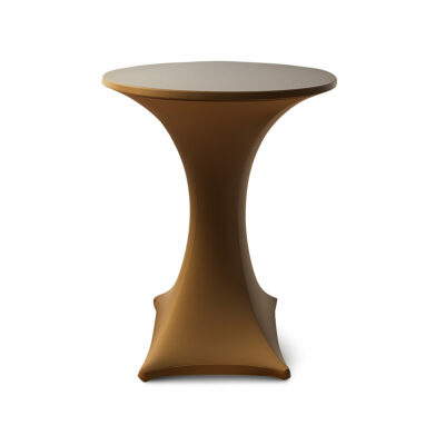 Stehtischhusse 60 - 80 cm Braun
