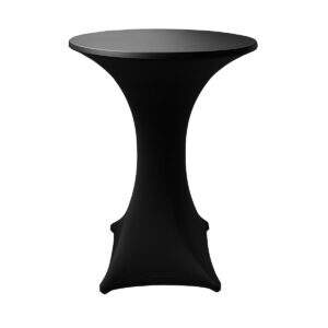 Stehtischhusse 60,70,80 cm Schwarz Berlin