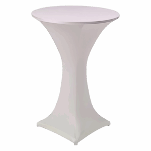 stehtischhusse weiss