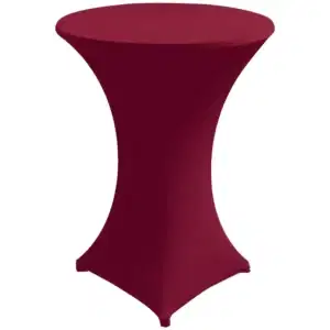 Stehtischhusse Stretch 60,70,80 cm Bordeaux