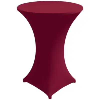 stehtischhusse bordeaux 80-cm