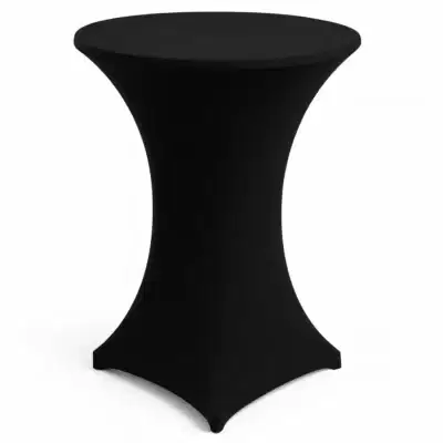 Stehtischhusse Schwarz