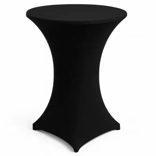 Stehtischhusse Schwarz