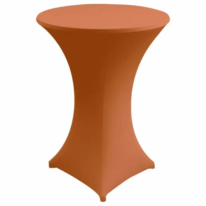 Stehtischhusse Stretch Zürich Orange B1